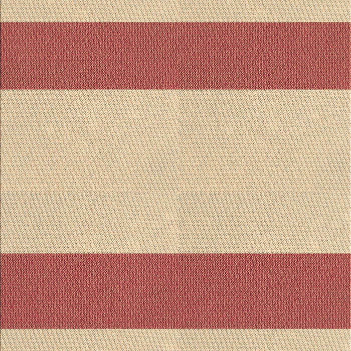 Machine Washable Transitional Red Rug, wshpat1191brn