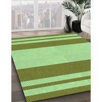 Patterned Jade Green Rug, pat1191grn