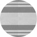 Square Patterned Gray Rug, pat1191gry