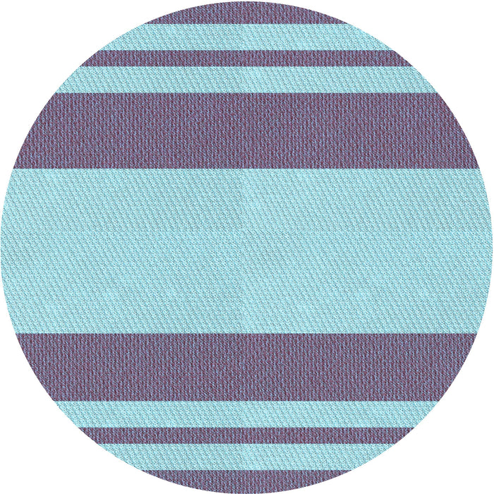 Square Machine Washable Transitional Purple Rug in a Living Room, wshpat1191lblu