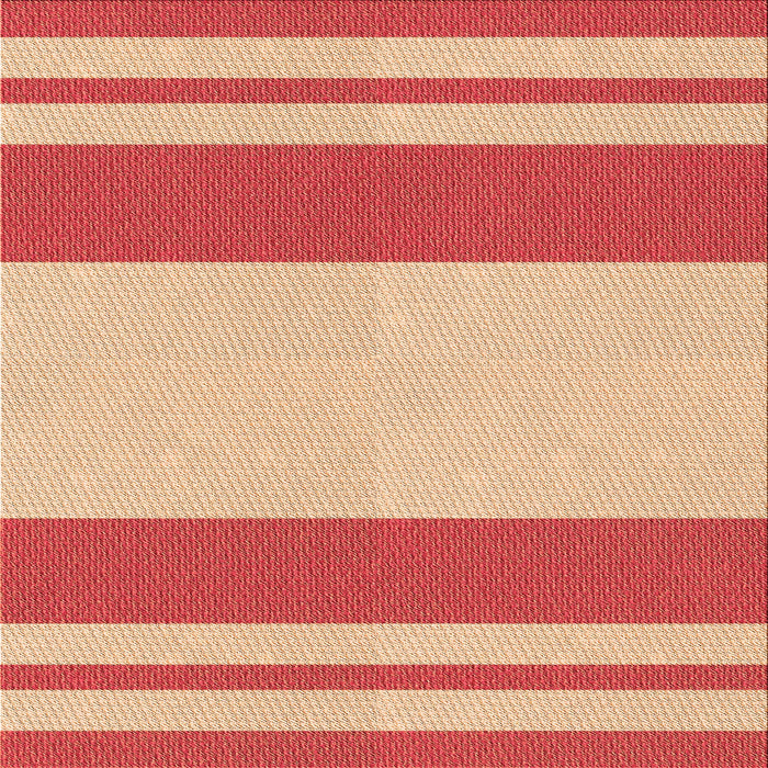 Round Patterned Yellow Rug, pat1191org