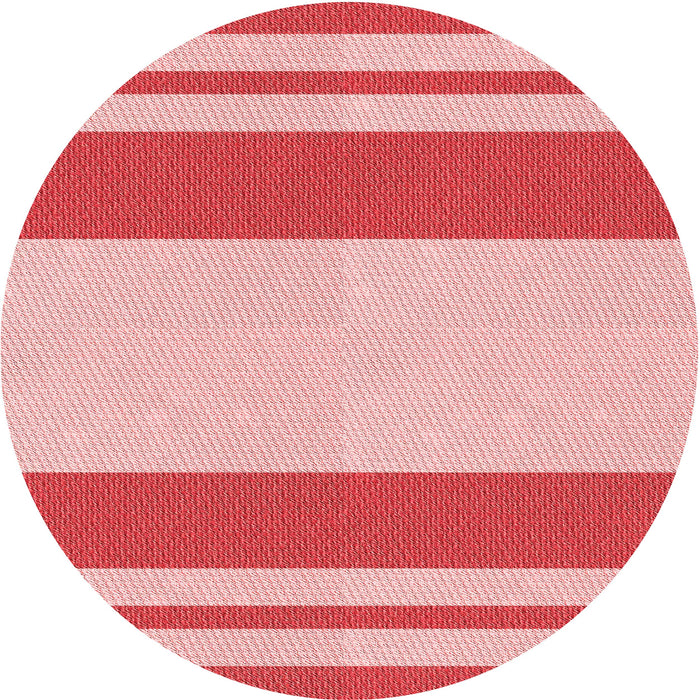 Square Patterned Pastel Pink Rug, pat1191rd