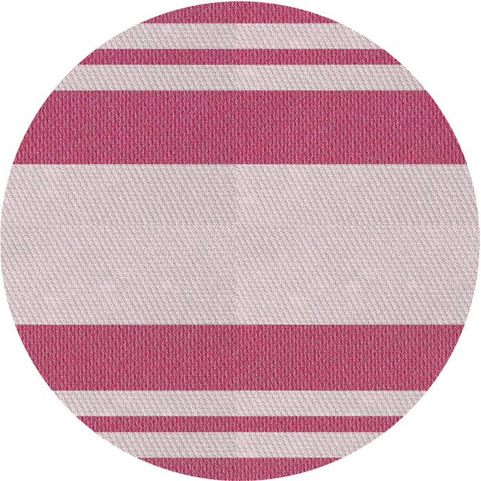 Square Machine Washable Transitional Light Rose Pink Rug, wshpat1191