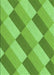 Patterned Emerald Green Rug, pat1192grn