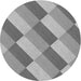 Square Patterned Smokey Gray Rug, pat1192gry