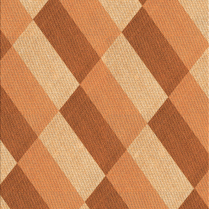 Patterned Orange Rug, pat1192org