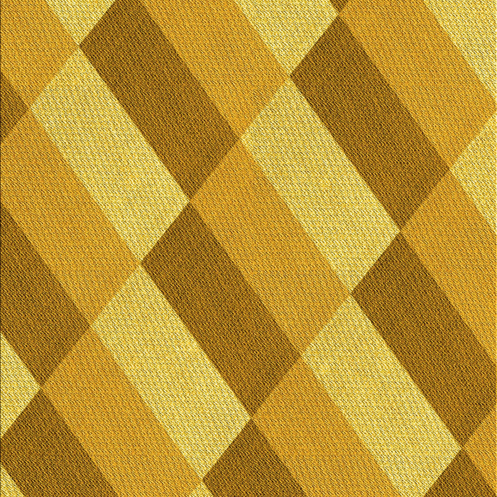 Patterned Deep Yellow Rug, pat1192yw