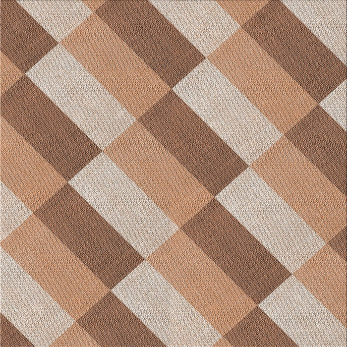 Sideview of Machine Washable Transitional Sienna Brown Rug, wshpat1192