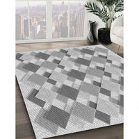 Patterned Gray Rug, pat1193gry