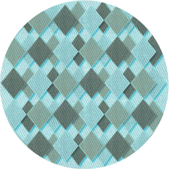 Square Machine Washable Transitional Blue Rug in a Living Room, wshpat1193lblu
