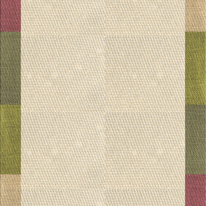 Patterned Vanilla Gold Rug, pat1194brn
