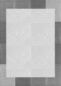 Machine Washable Transitional Platinum Gray Rug, wshpat1194gry