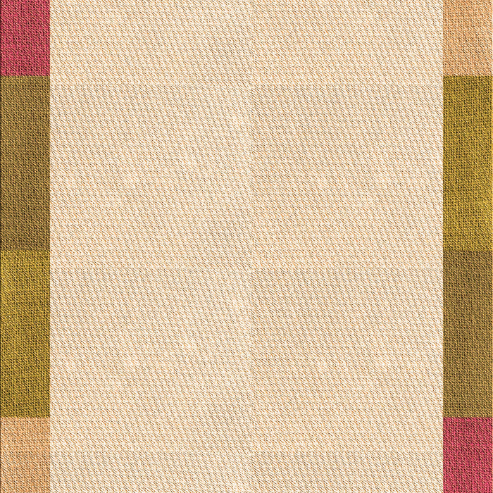 Patterned Orange Rug, pat1194org
