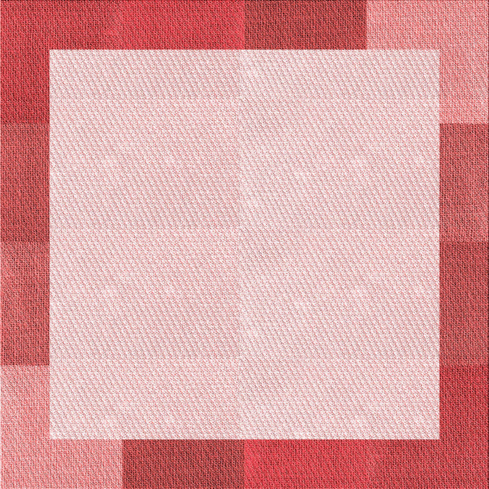 Round Patterned Red Rug, pat1194rd