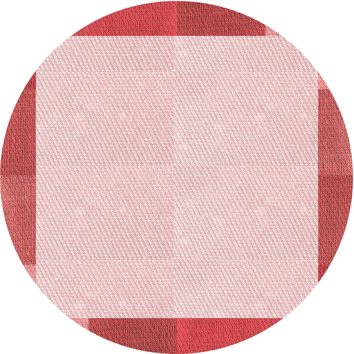 Square Patterned Red Rug, pat1194rd
