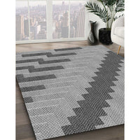 Patterned Ash Gray Rug, pat1195gry