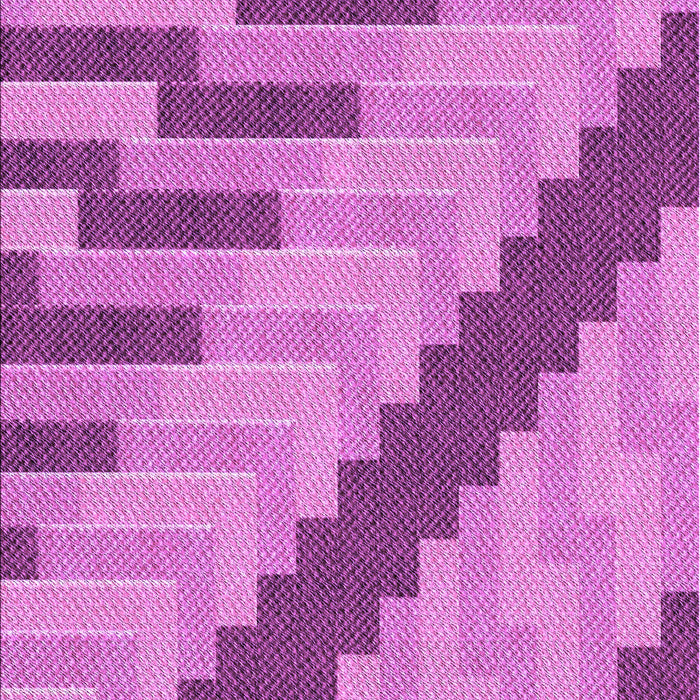 Machine Washable Transitional Violet Purple Rug, wshpat1195pur