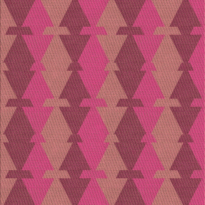 Patterned Red Rug, pat1196brn