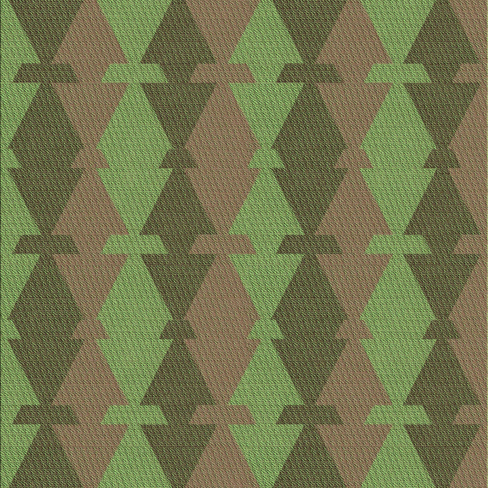 Patterned Red Brown Rug, pat1196grn