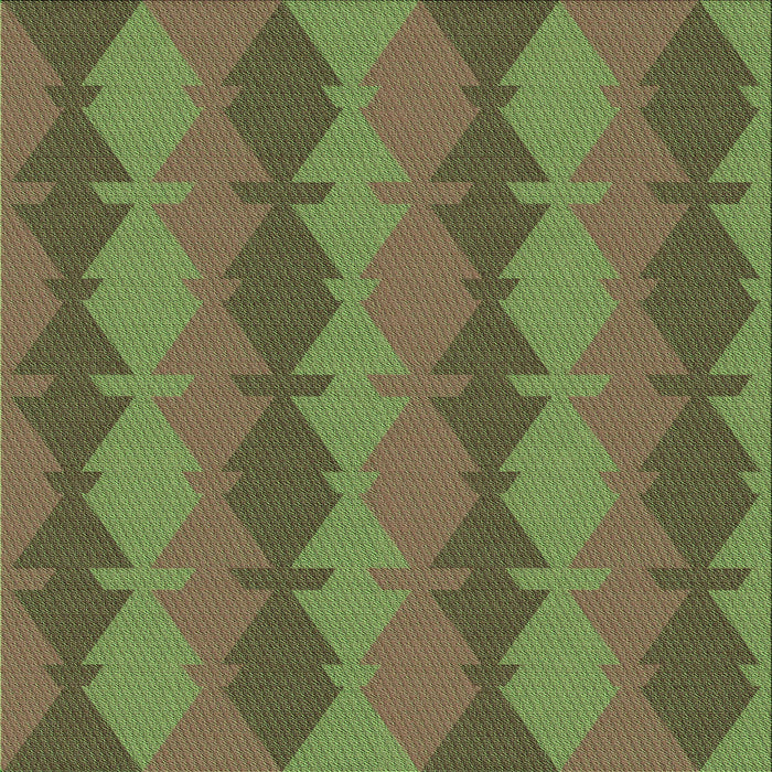 Round Patterned Red Brown Rug, pat1196grn