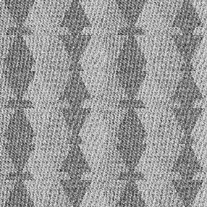 Machine Washable Transitional Cloud Gray Rug, wshpat1196gry