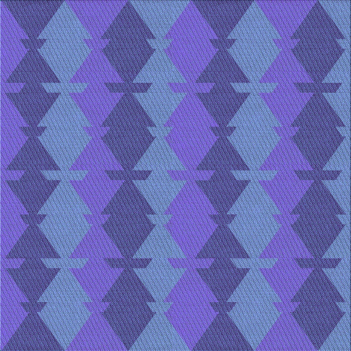 Round Machine Washable Transitional Amethyst Purple Rug, wshpat1196lblu