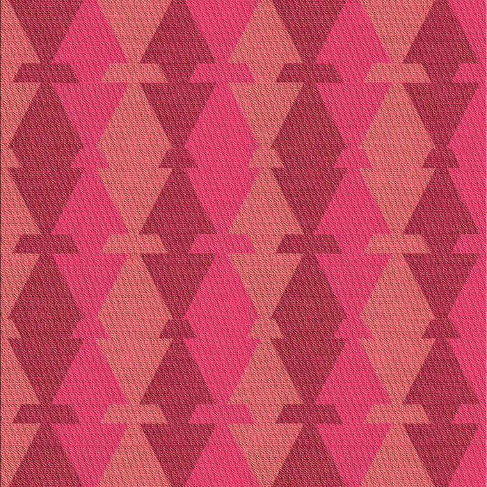 Patterned Crimson Red Rug, pat1196org