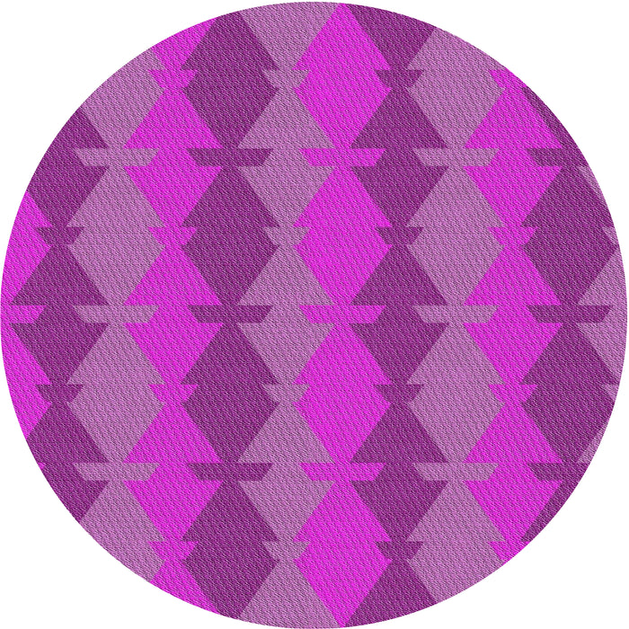 Square Machine Washable Transitional Crimson Purple Rug, wshpat1196