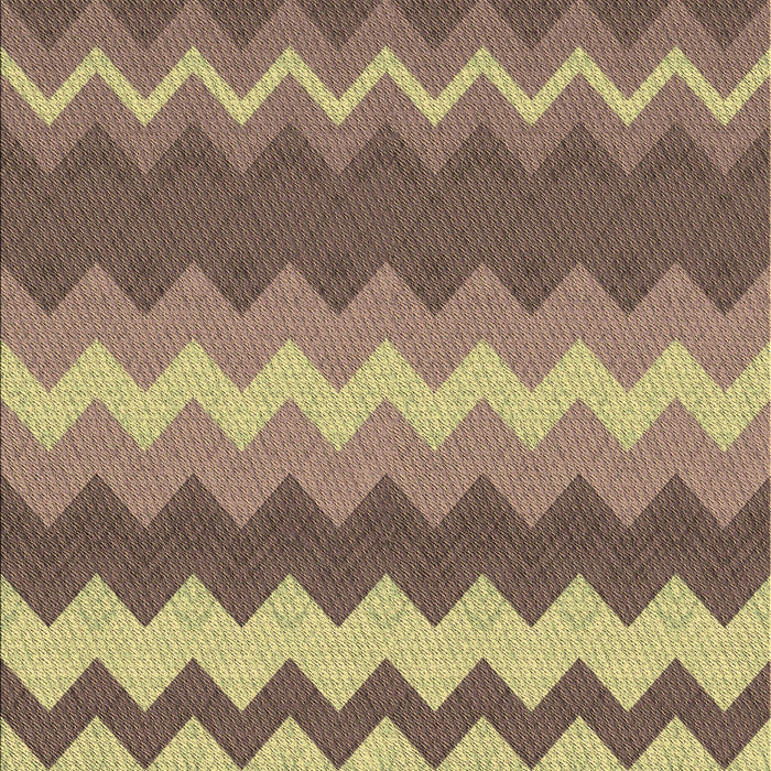 Machine Washable Transitional Metallic Gold Rug, wshpat1197brn