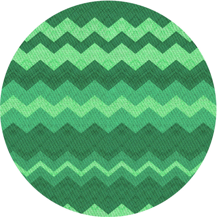 Square Patterned Neon Green Rug, pat1197grn