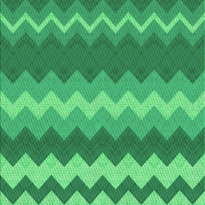 Machine Washable Transitional Neon Green Rug, wshpat1197grn