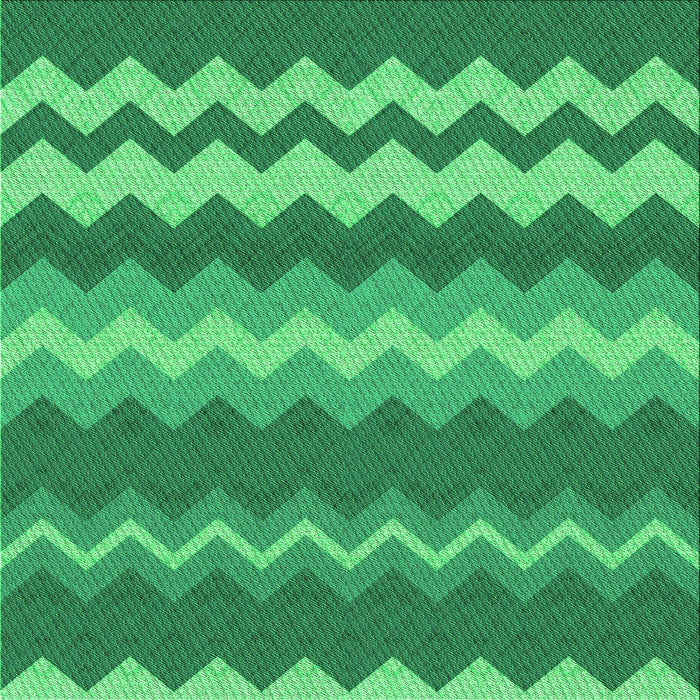 Round Patterned Neon Green Rug, pat1197grn