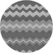 Square Patterned Carbon Gray Rug, pat1197gry