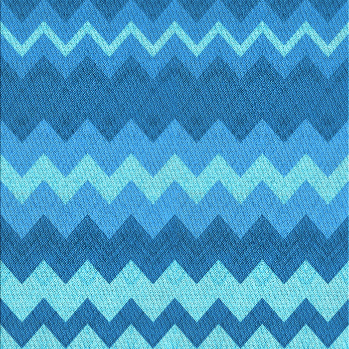 Machine Washable Transitional Blue Rug, wshpat1197lblu