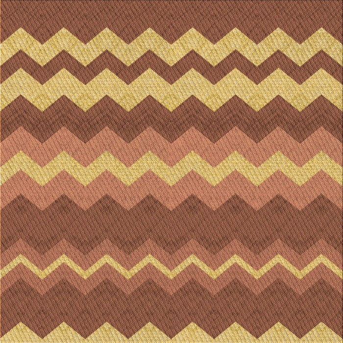 Round Machine Washable Transitional Orange Rug, wshpat1197org