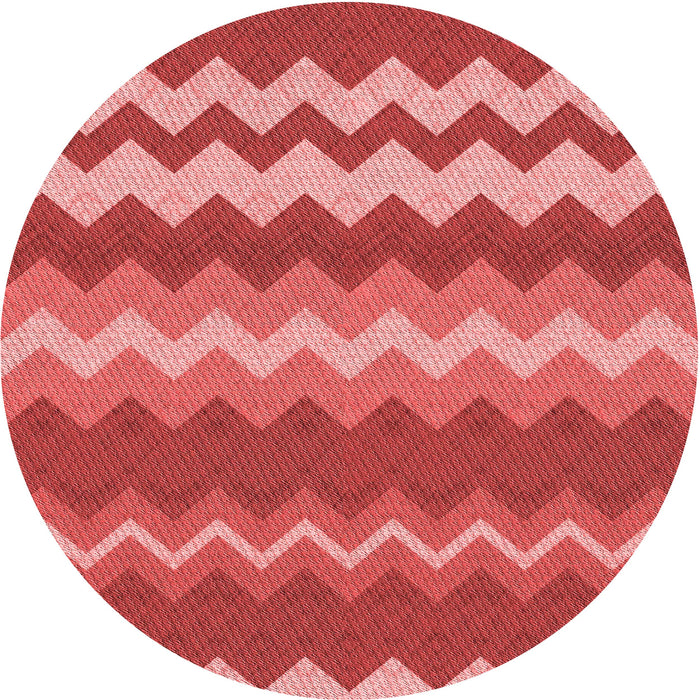 Square Patterned Red Rug, pat1197rd