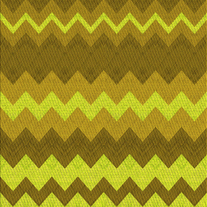 Patterned Golden Brown Yellow Rug, pat1197yw