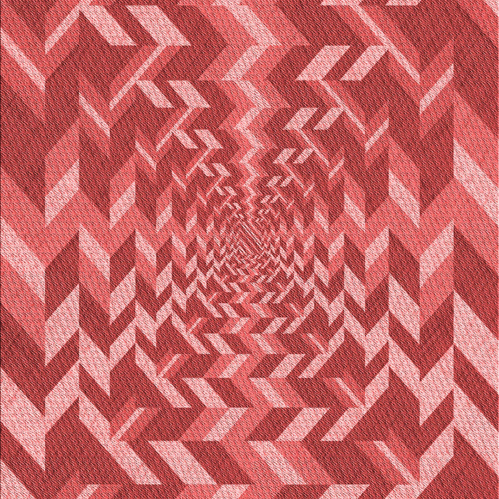 Machine Washable Transitional Red Rug, wshpat1198rd