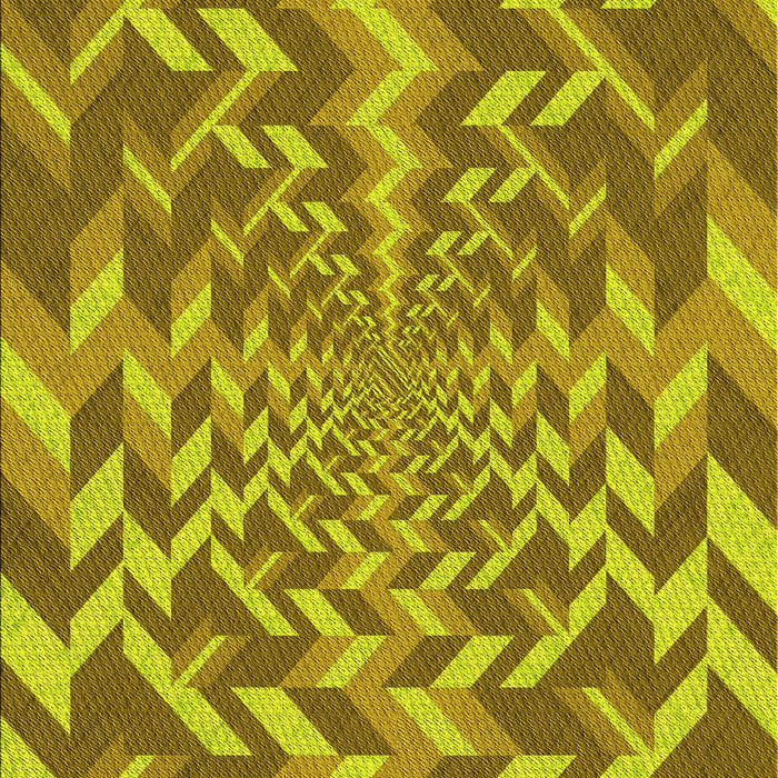 Patterned Dark Bisque Brown Rug, pat1198yw