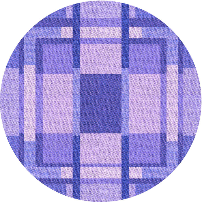 Square Patterned Bright Lilac Purple Rug, pat1199pur