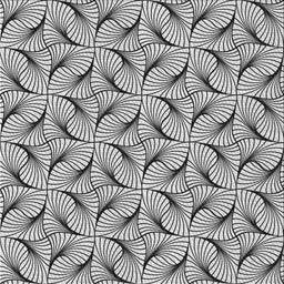 Square Patterned Light Black Novelty Rug, pat119