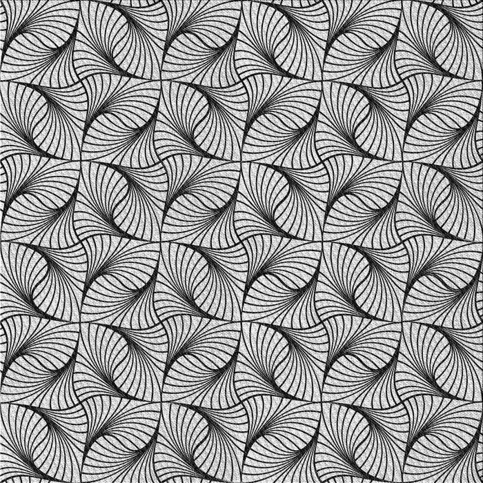 Square Patterned Light Black Novelty Rug, pat119