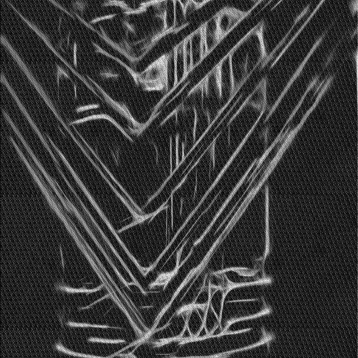 Machine Washable Transitional Black Rug, wshpat12gry