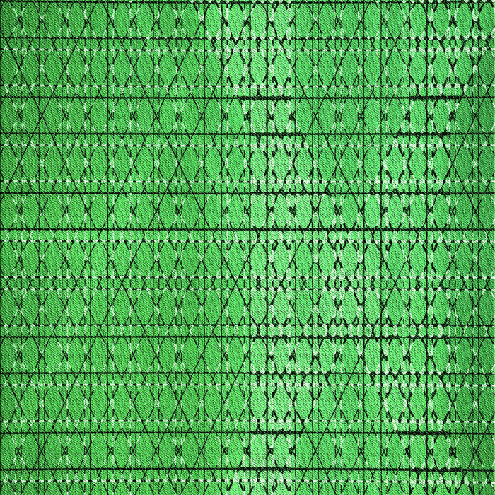 Patterned Green Rug, pat120grn