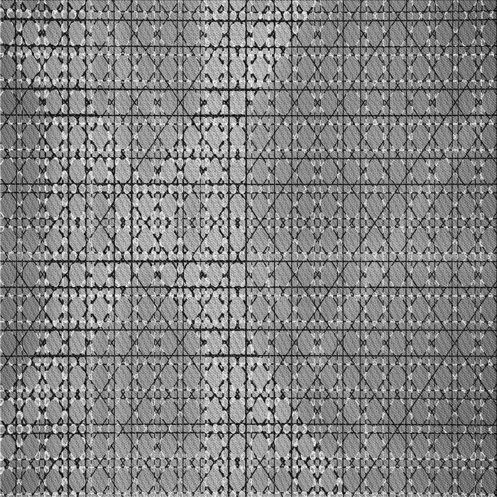 Round Machine Washable Transitional Cloud Gray Rug, wshpat120gry