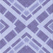 Round Patterned Light Purple Rug, pat1200blu