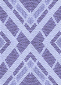 Machine Washable Transitional Light Purple Rug, wshpat1200blu