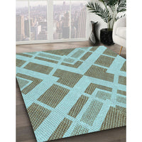 Patterned Blue Rug, pat1200lblu