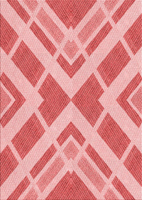 Machine Washable Transitional Pastel Pink Rug, wshpat1200rd