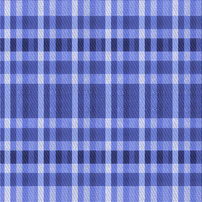 Round Patterned Sky Blue Rug, pat1201blu